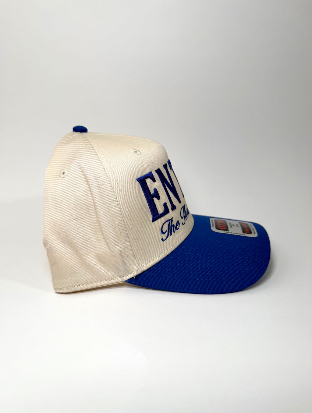 "ENTER Throne Room" Snapback- Royal Blue/Natural