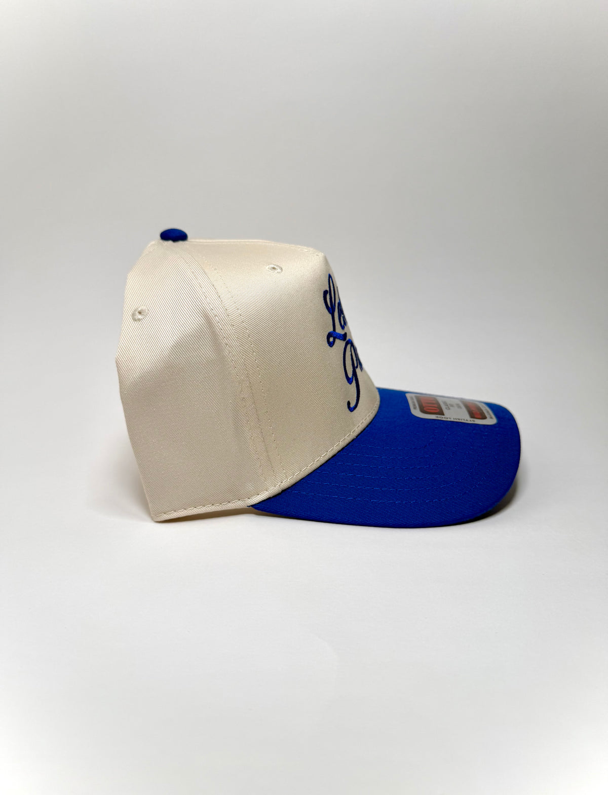 "Let Us Pray" Snapback  (Royal Blue/Natural)